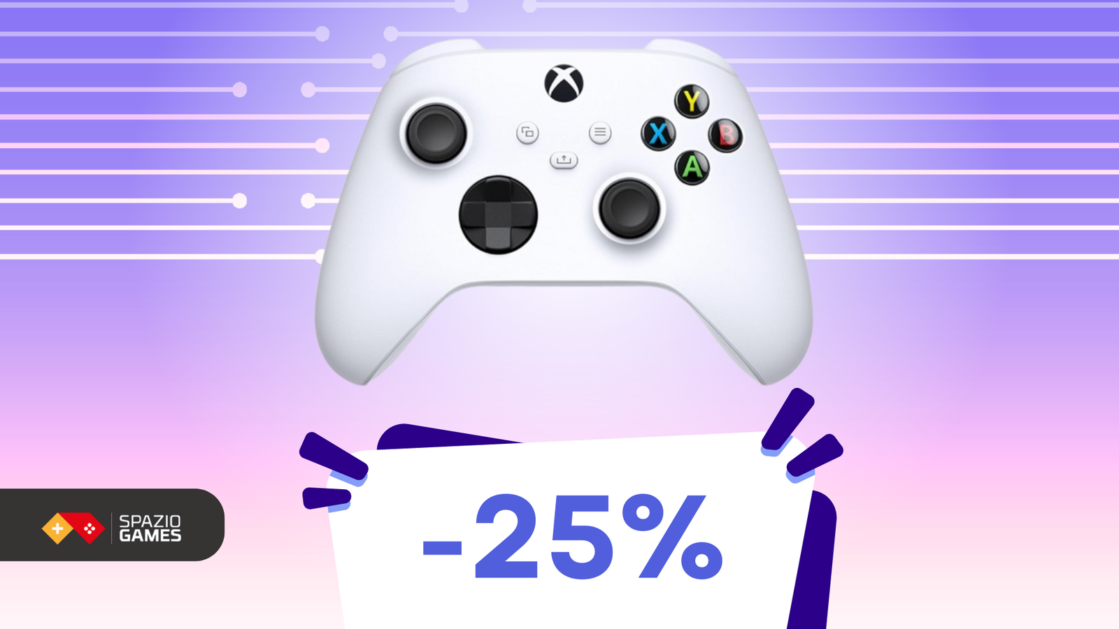 Un secondo controller Xbox sotto l'albero? Oggi COSTA POCHISSIMO!  (-25%)