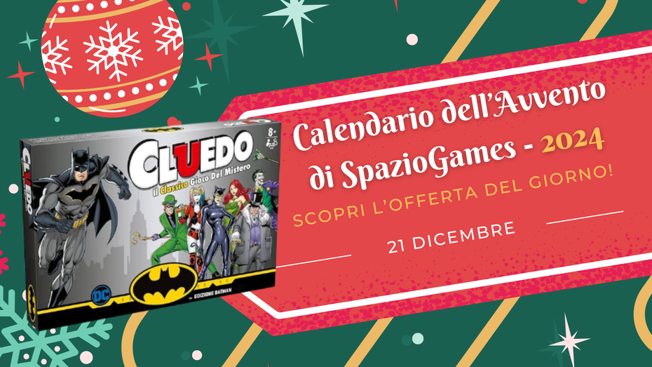 Immagine di Calendario dell'Avvento di SpazioGames: scopri l'offerta del 21 dicembre!