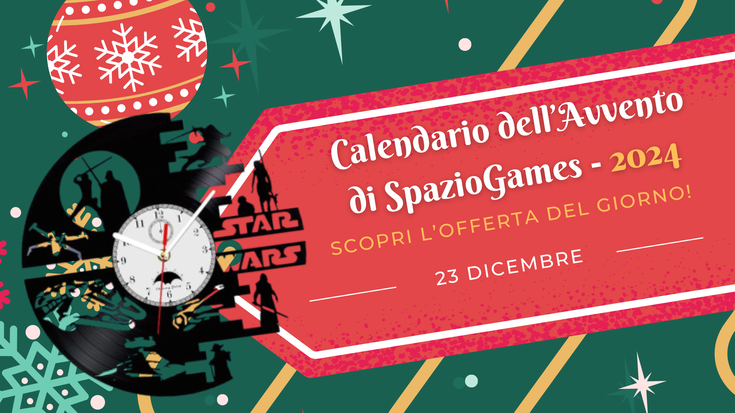 Calendario dell'Avvento di SpazioGames: scopri l'offerta del 23 dicembre!