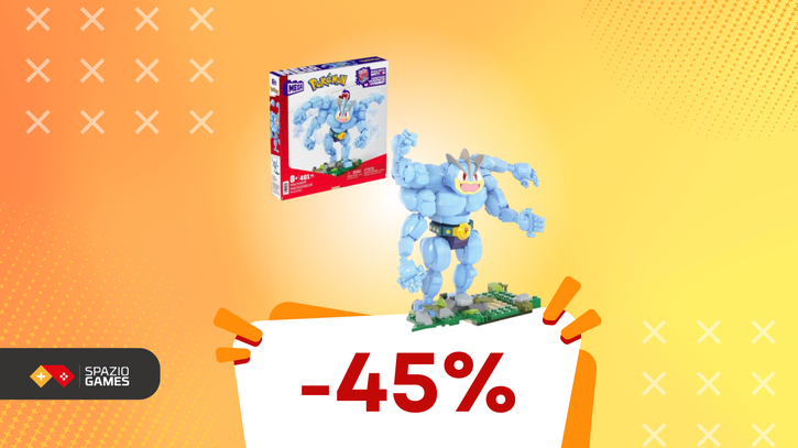 Immagine di Un Pokémon sotto l'albero? Questo Machamp da costruire è bellissimo e SCONTATISSIMO! (-45%)