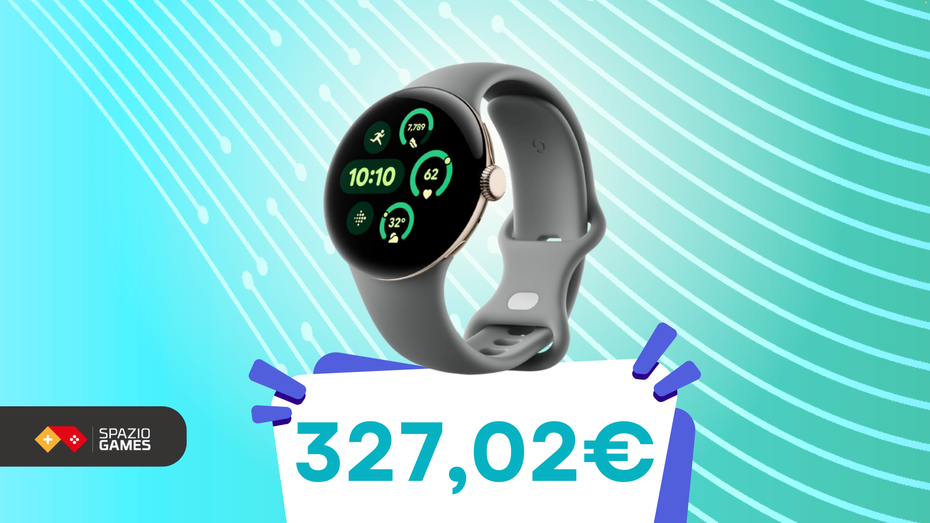 Immagine di Uno dei migliori smartwatch sotto l'albero? Google Pixel Watch 3 oggi è in OFFERTA!