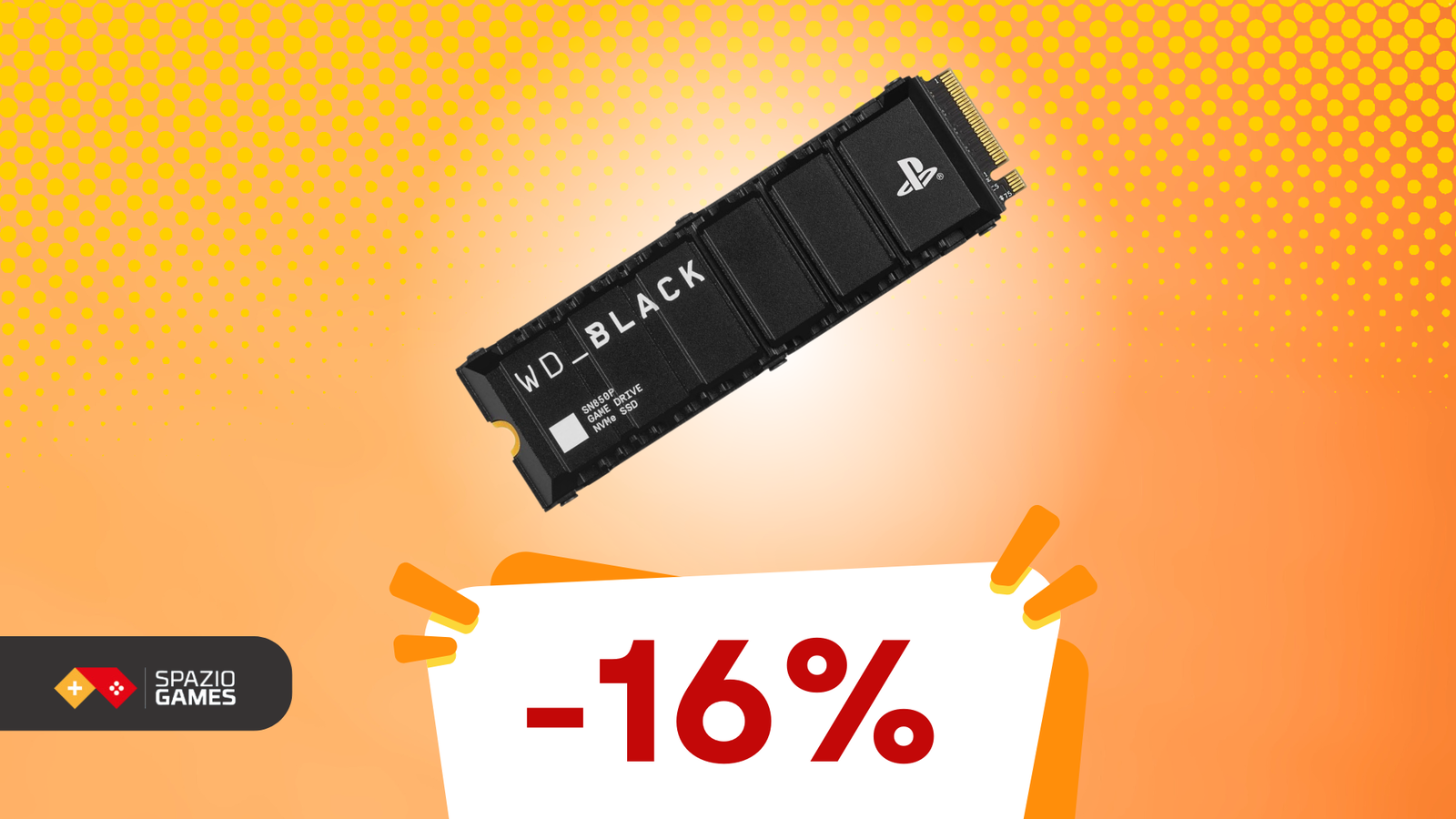 Non cancellare più i tuoi giochi preferiti: aggiungi 1TB di memoria alla tua PS5 con questo SSD in offerta!