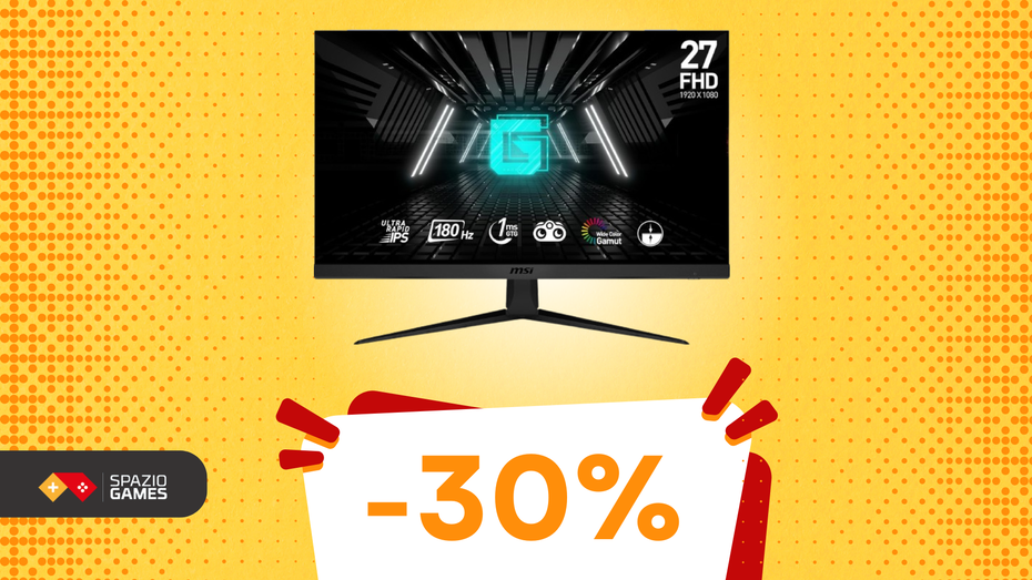 Immagine di Porta il tuo gaming al top con MSI G2712F: qualità e design a MENO DI 138€!