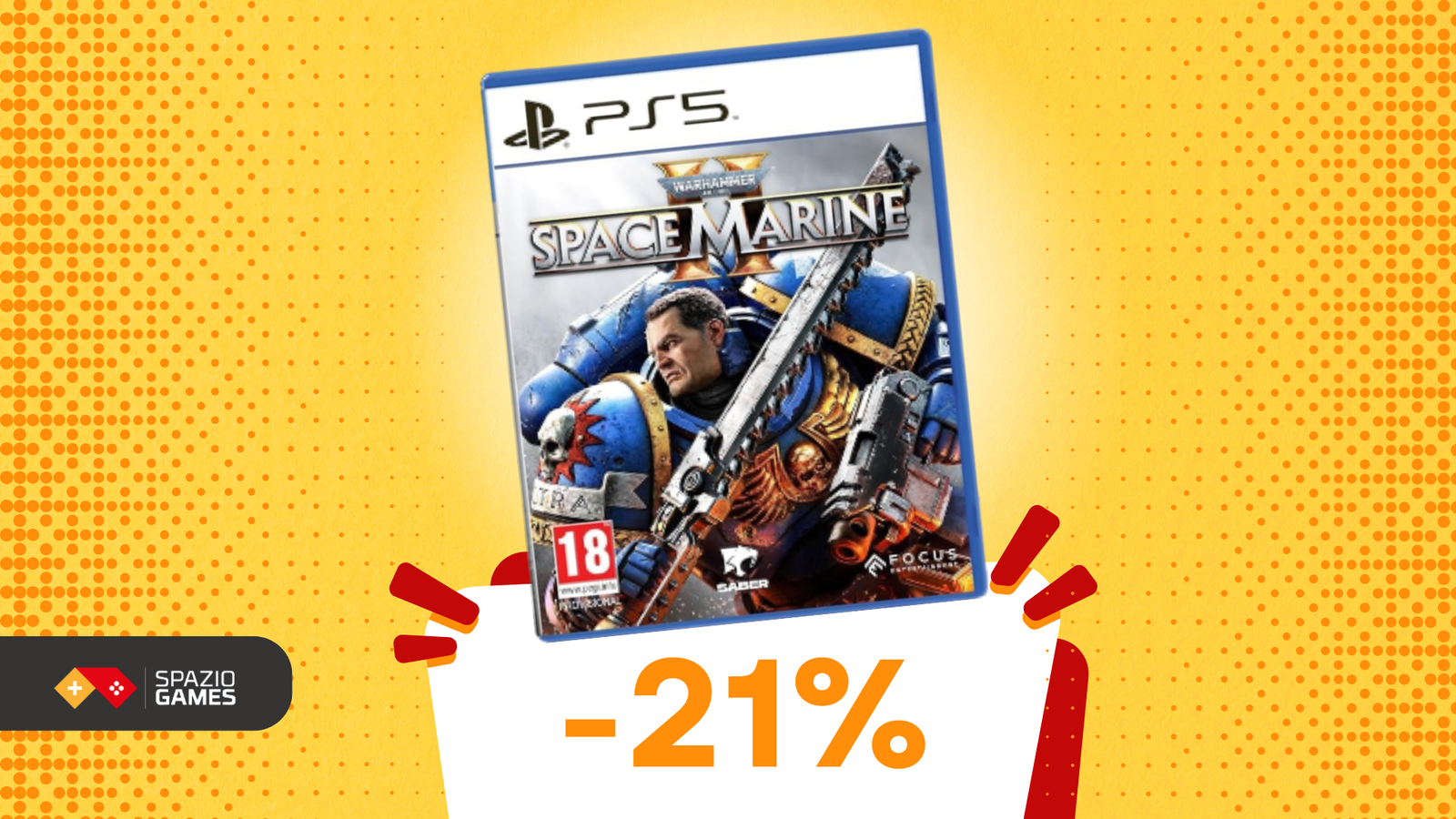 Space Marine 2 per PS5 a 55€ per combattere senza paura!