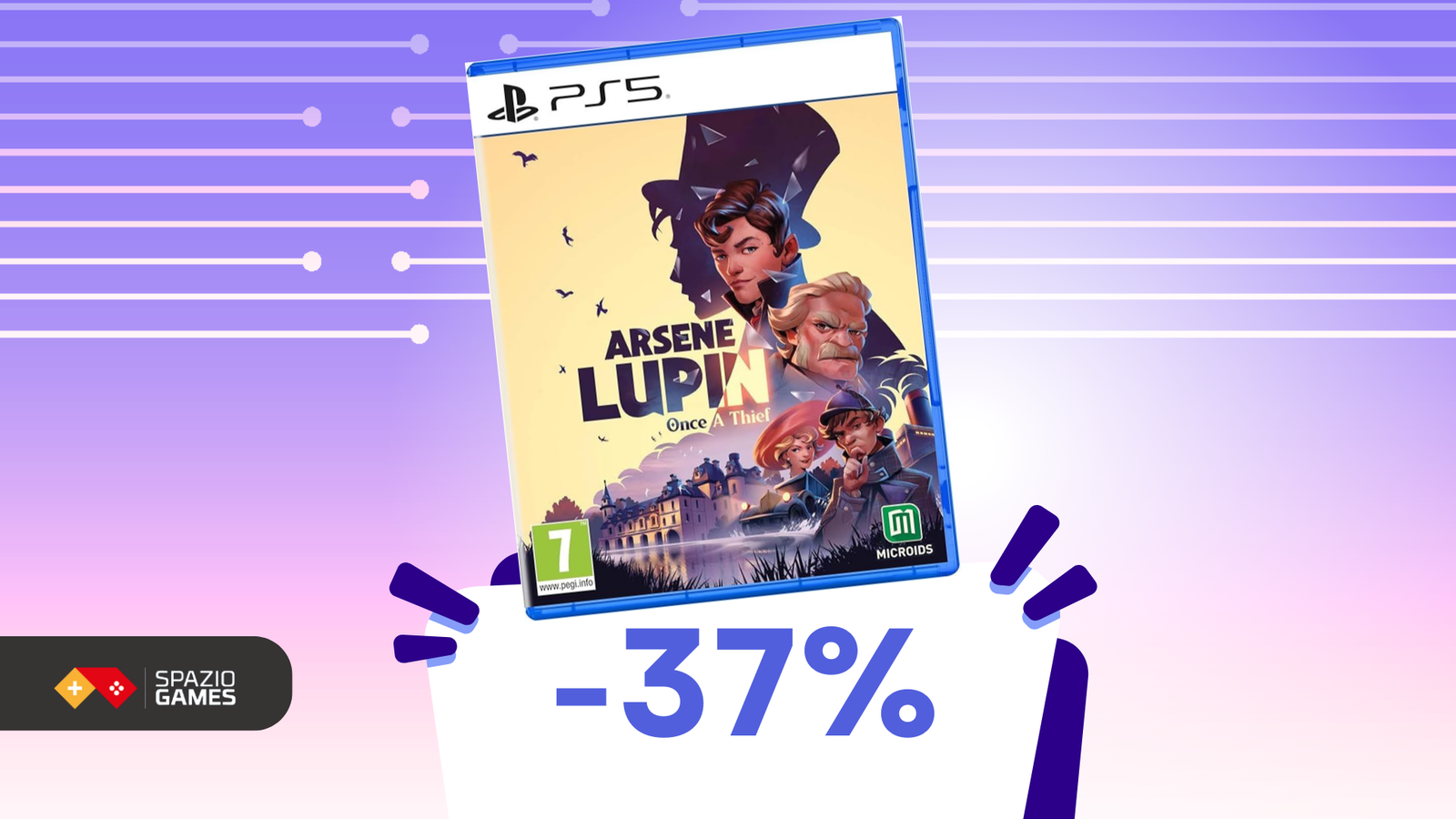 Arsene Lupin Once a Thief per PS5 a 26€: rubare in modo divertente!