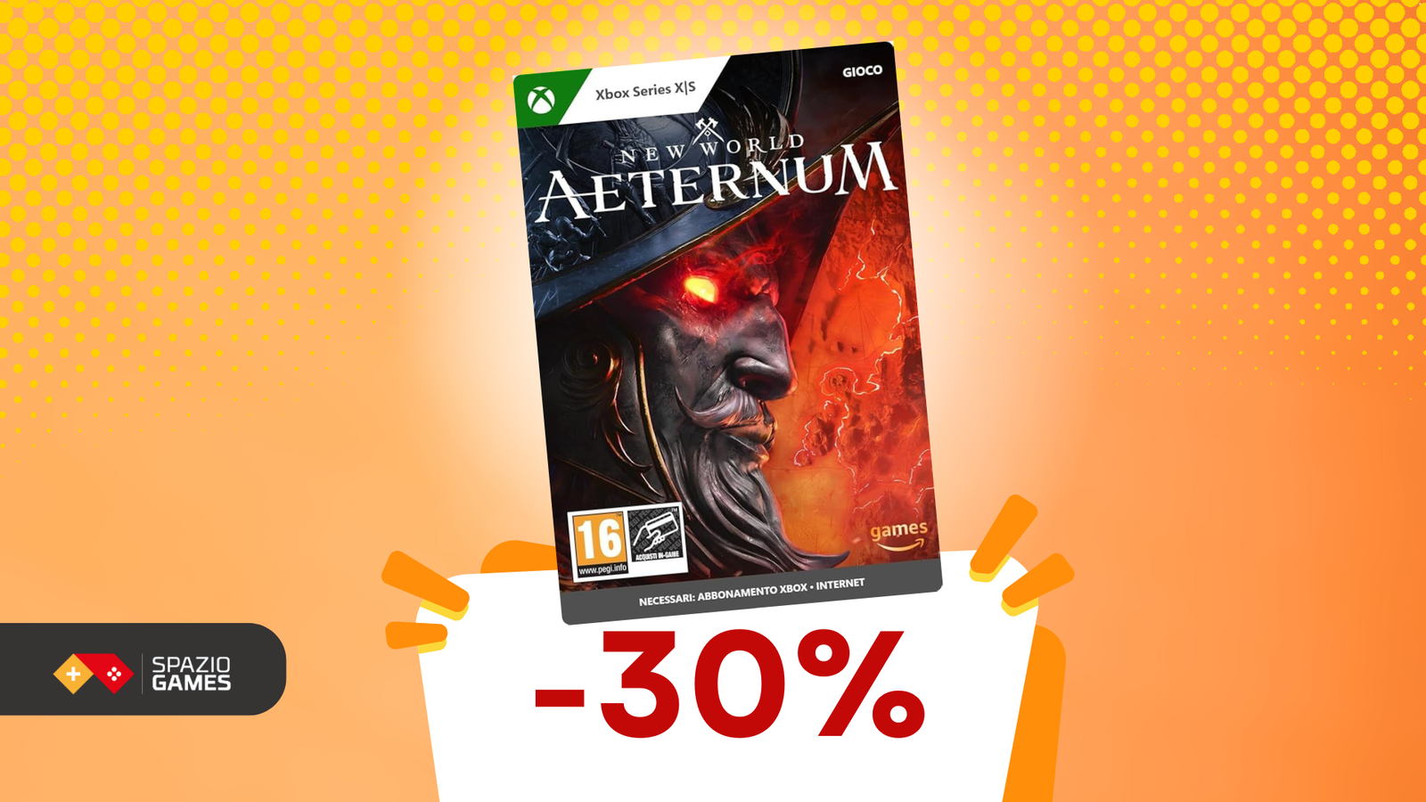 New World Aeternum per Xbox a 42€ tra orribili nemici e misteri!