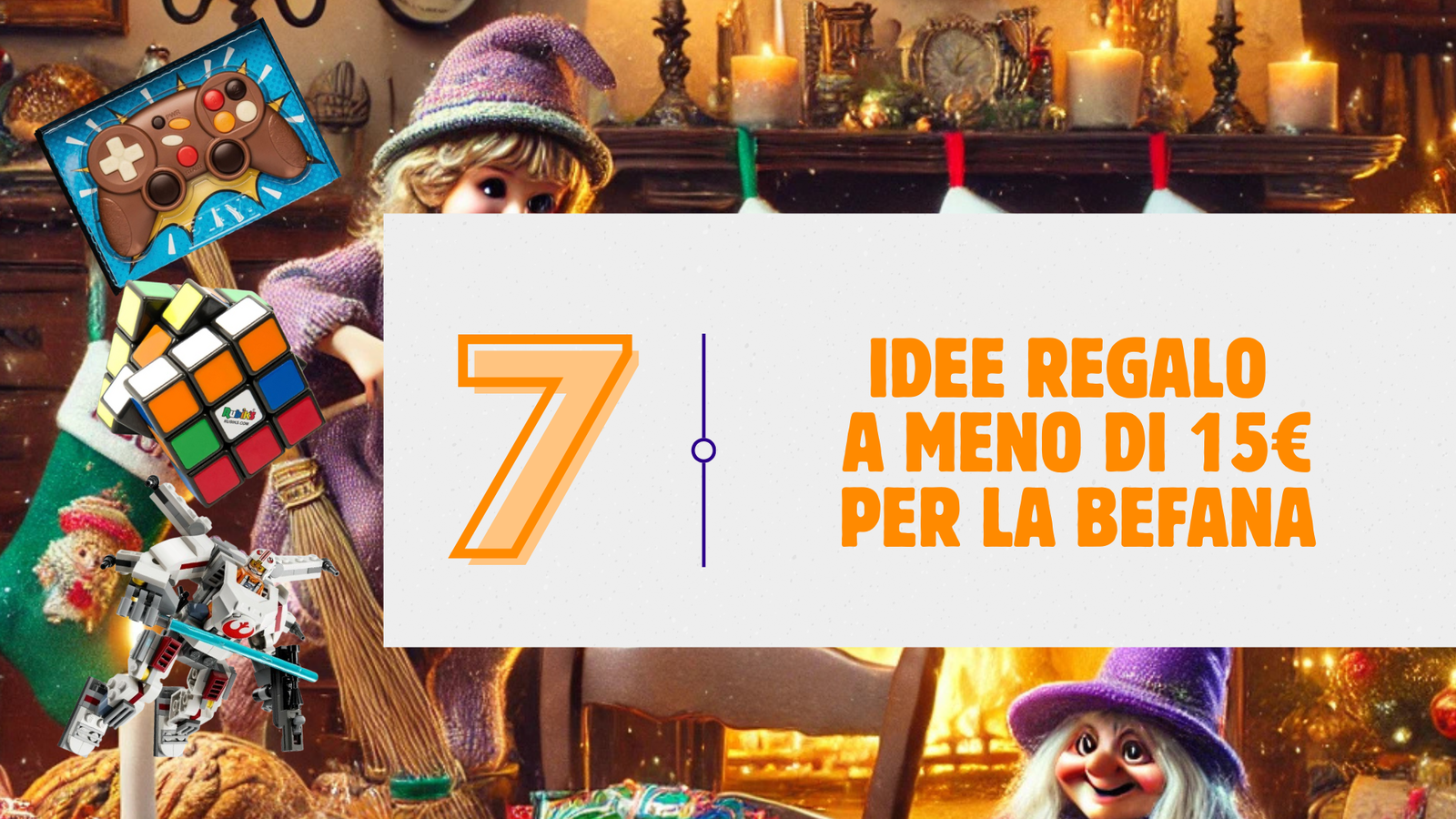 Amazon Epiphany: Befana 向けに 15 ユーロ未満で買える 7 つのギフトアイデア!