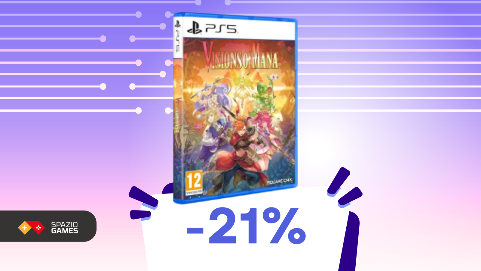 Visions of Mana per PS5 a 56€: un ecosistema ricco di magia e natura!