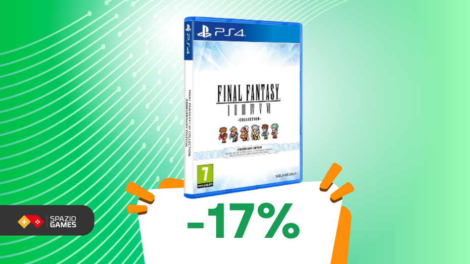 Immagine di Final Fantasy I-VI per PS4 a 63€: la collection in grafica pixel 2D!