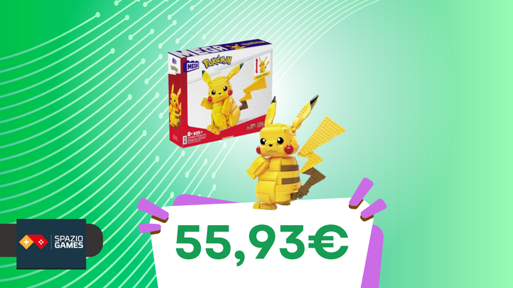 Immagine di Un Pikachu gigante a SOLI 55,93€?! Eccolo qui!