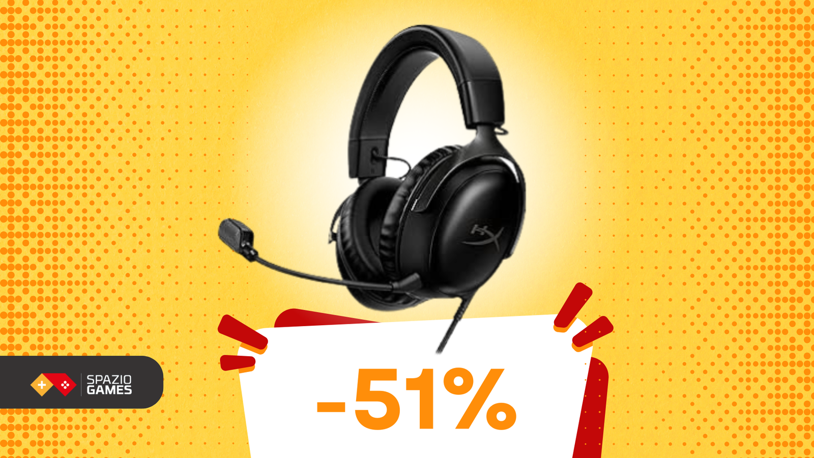 HyperX Cloud III: STUPENDE cuffie da gaming oggi a solo 59€!