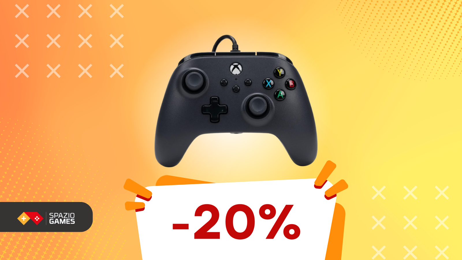 Godetevi partite infinite su Xbox: il controller cablato di PowerA oggi COSTA SOLO 27,98€!