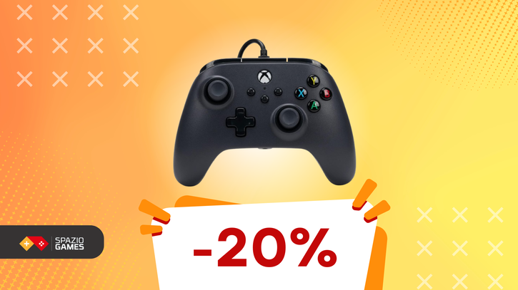 Immagine di Godetevi partite infinite su Xbox: il controller cablato di PowerA oggi COSTA SOLO 27,98€!