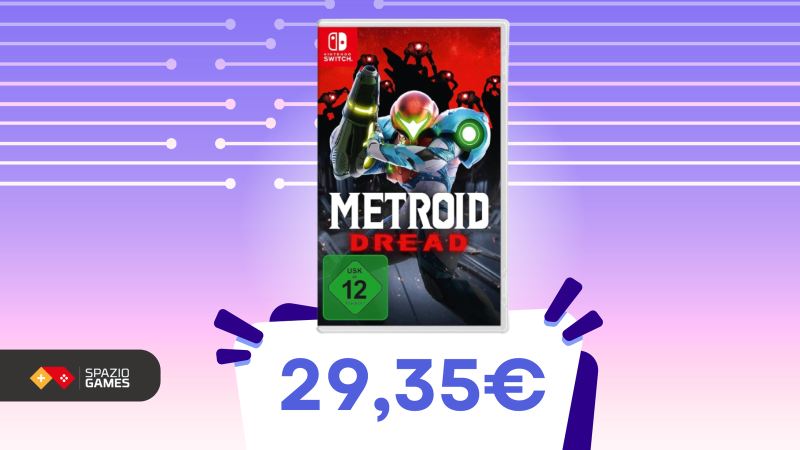 È il giorno giusto per recuperare Metroid Dread, oggi a SOLI 29,35€!