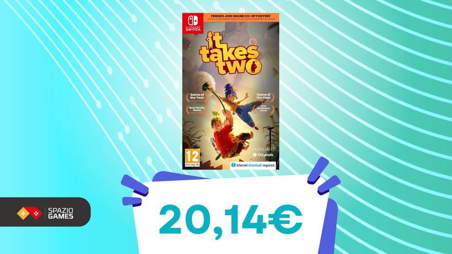 Immagine di Il gioco perfetto da fare insieme: It Takes Two oggi COSTA SOLO 20,14€!