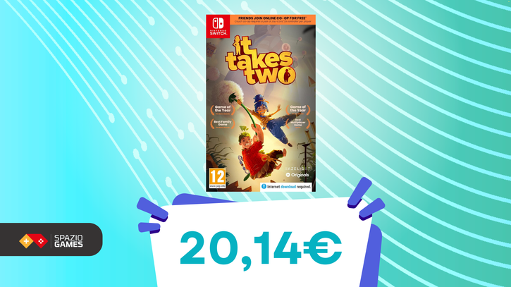 Immagine di Il gioco perfetto da fare insieme: It Takes Two oggi COSTA SOLO 20,14€!