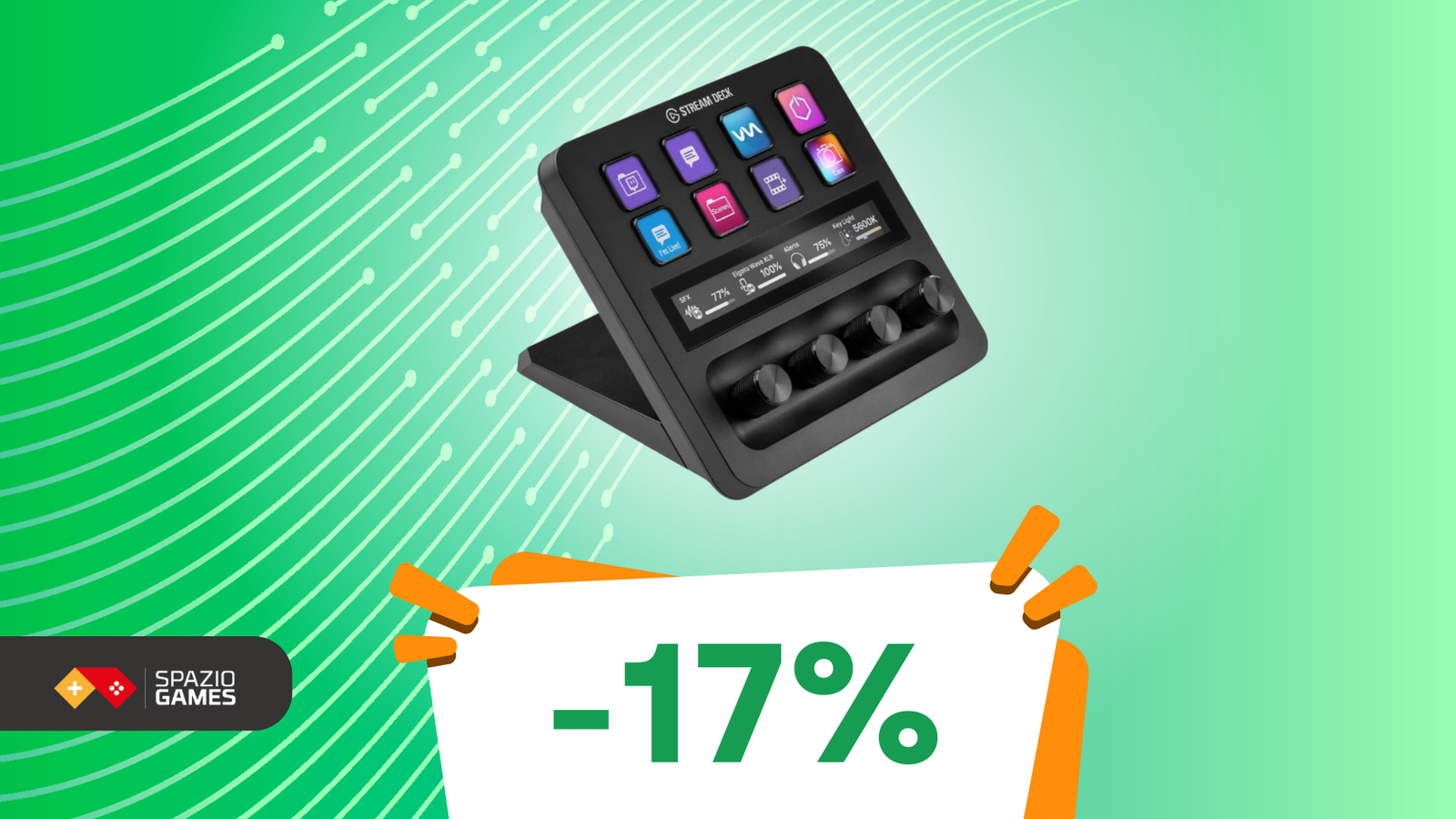 Elgato Stream Deck + in SCONTO: rivoluziona il tuo setup da creator oggi stesso! -17%