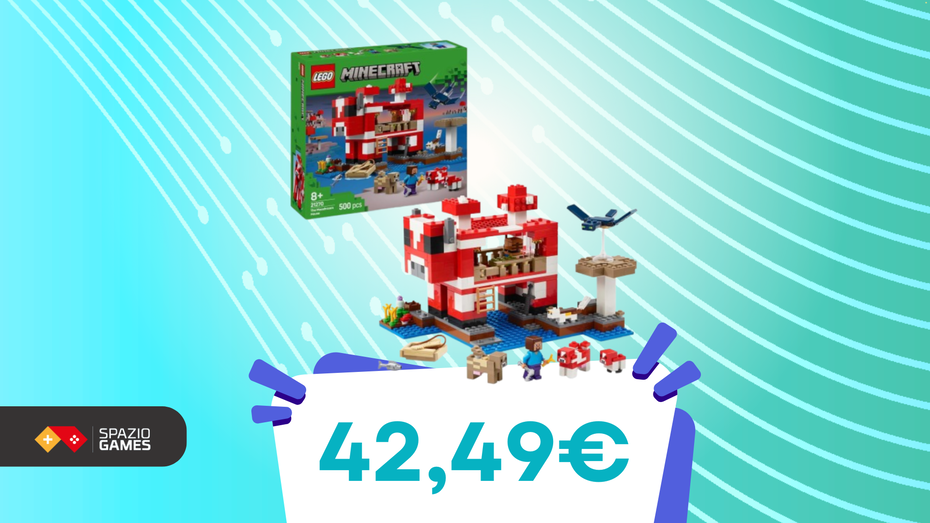 Immagine di LEGO e Minecraft si fondono insieme, in questo set BELLISSIMO e SCONTATISSIMO!