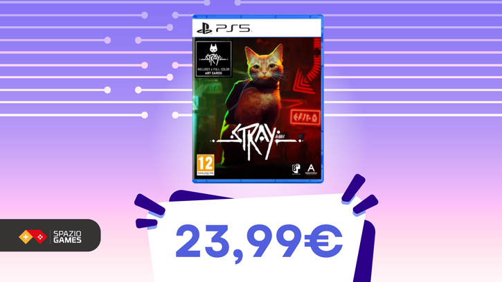 Immagine di Gatti per un giorno: Stray per PS5 oggi è disponibile a un PREZZO TOP!