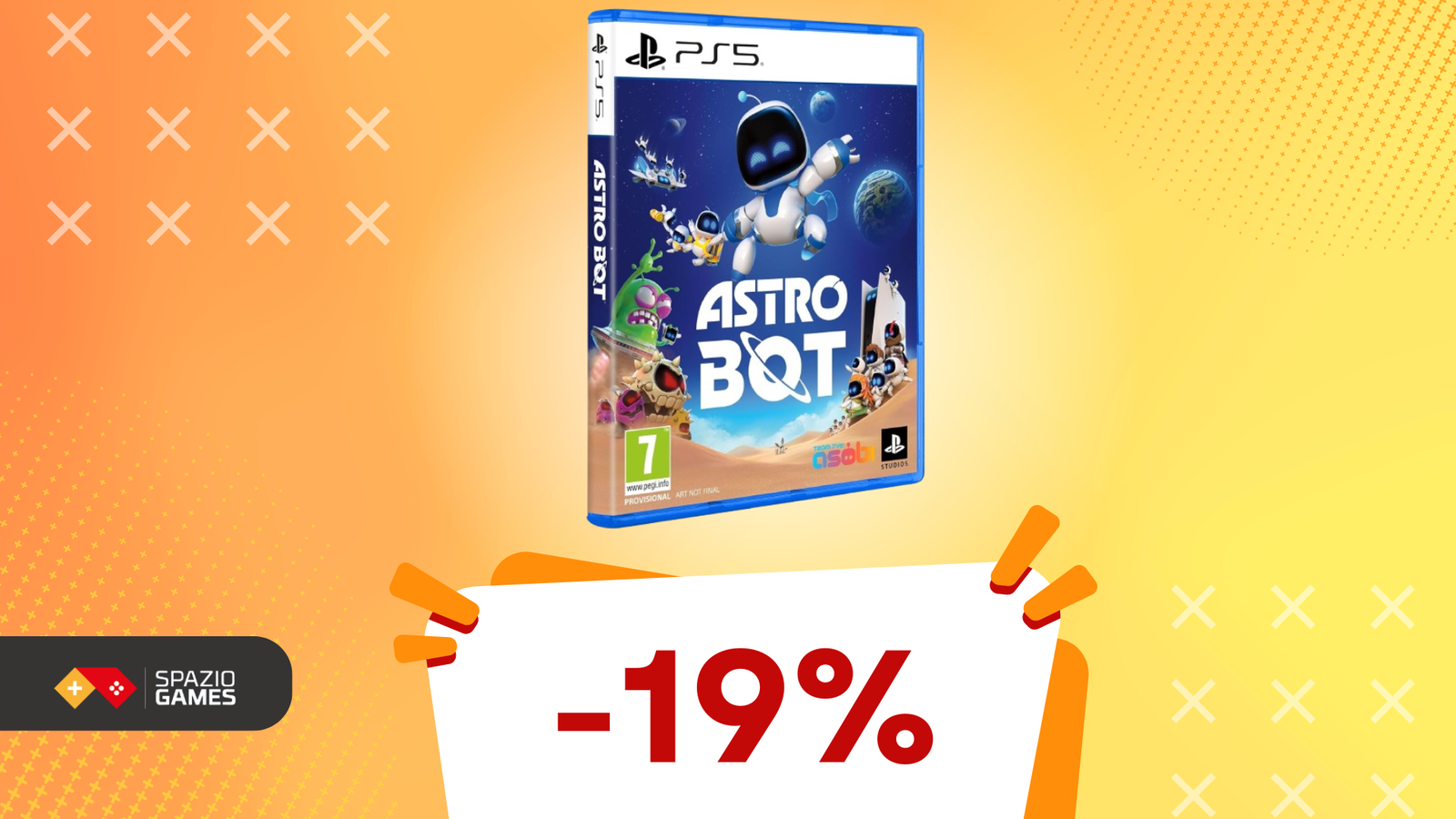 SUPER SCONTO su Astro Bot per PS5: porta la galassia nel tuo salotto! -19%