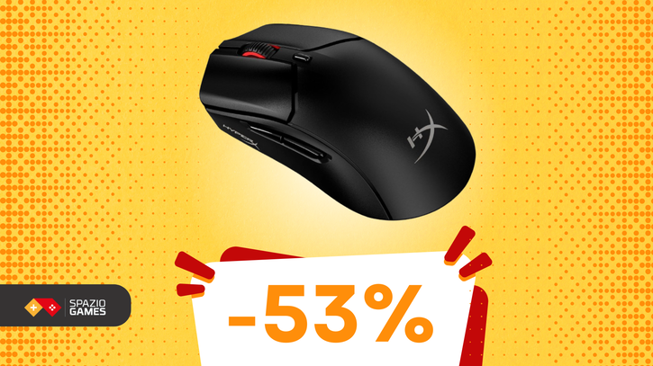 Immagine di Non lasciarti sfuggire HyperX Pulsefire Haste: mouse da gaming TOP di gamma a META' PREZZO!