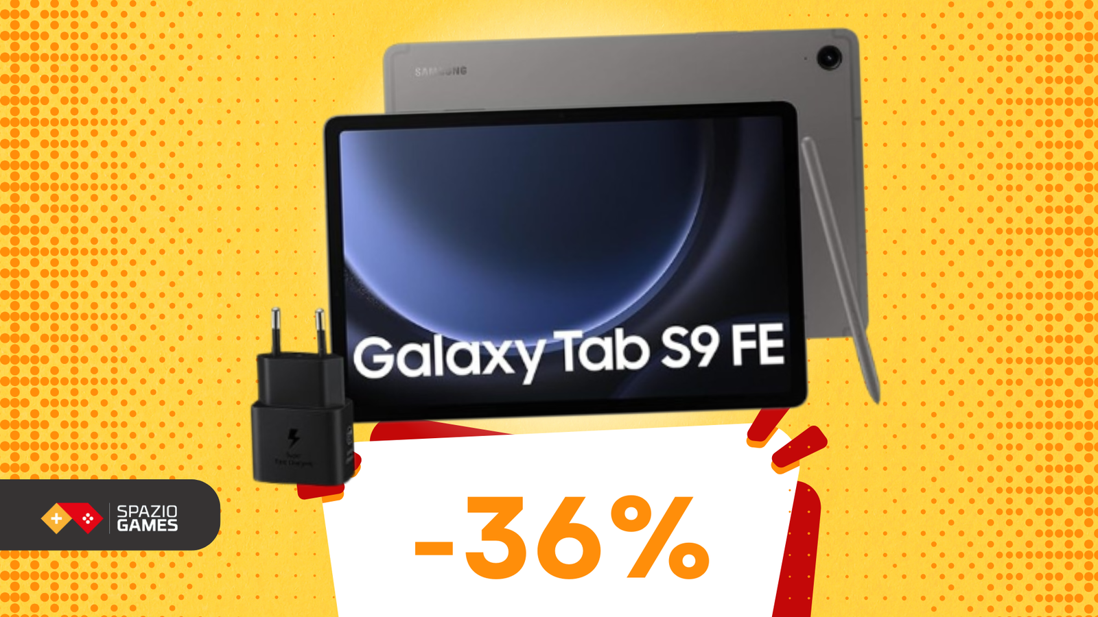 Solo 349€ e ti porti via il fantastico Samsung Galaxy Tab S9 FE!