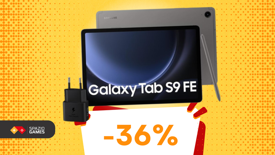 Immagine di Solo 349€ e ti porti via il fantastico Samsung Galaxy Tab S9 FE!