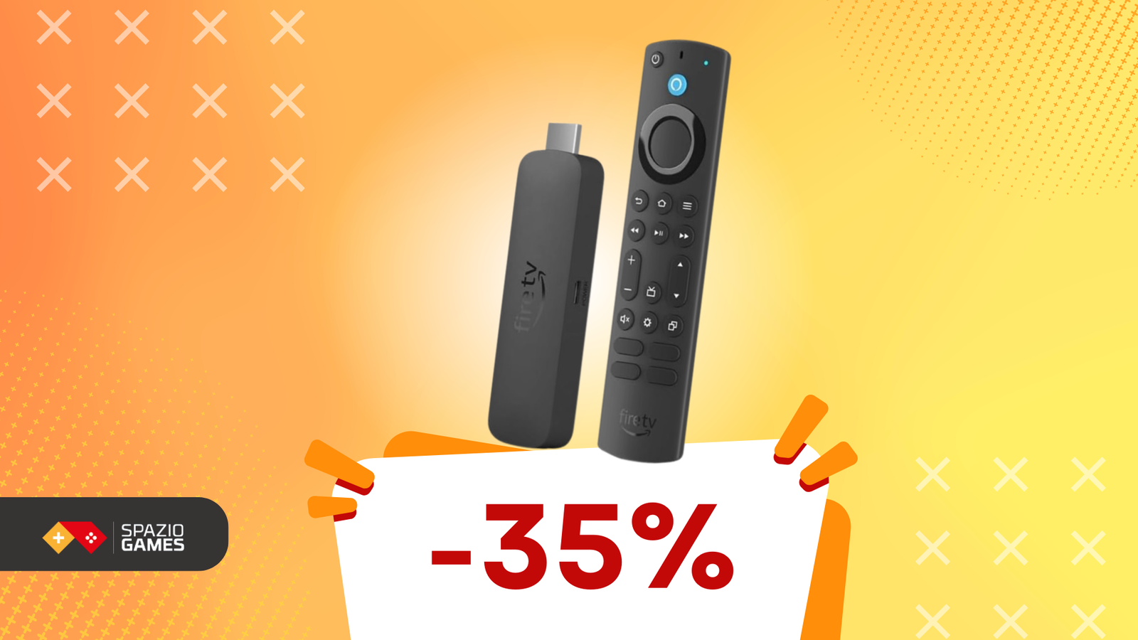 Con Fire TV Stick 4K Max il tuo televisore si trasforma in una smart TV! (-35%)