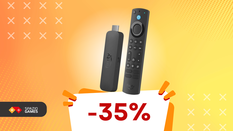 Immagine di Con Fire TV Stick 4K Max il tuo televisore si trasforma in una smart TV! (-35%)