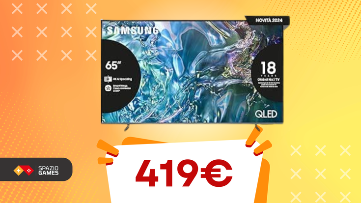 Il futuro dell'intrattenimento: smart TV Samsung 43" a 419€!