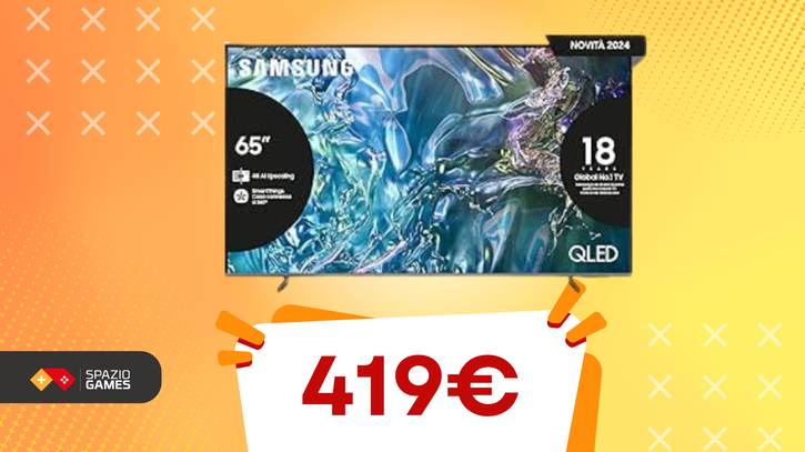 Immagine di Il futuro dell'intrattenimento: smart TV Samsung 43" a 419€!