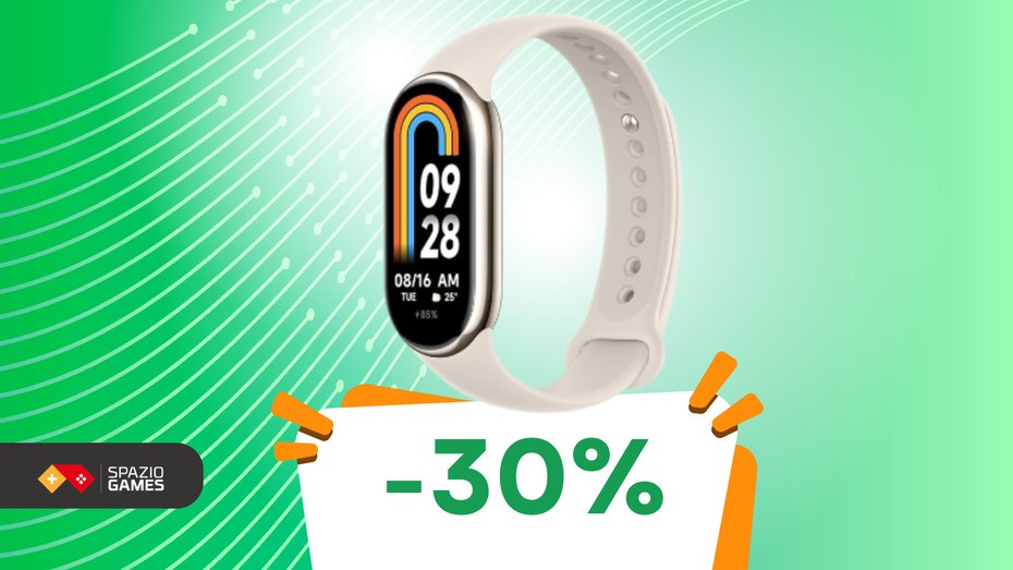 Immagine di Xiaomi Mi Smart Band 8 a solo 26€: ideale per fitness e salute!