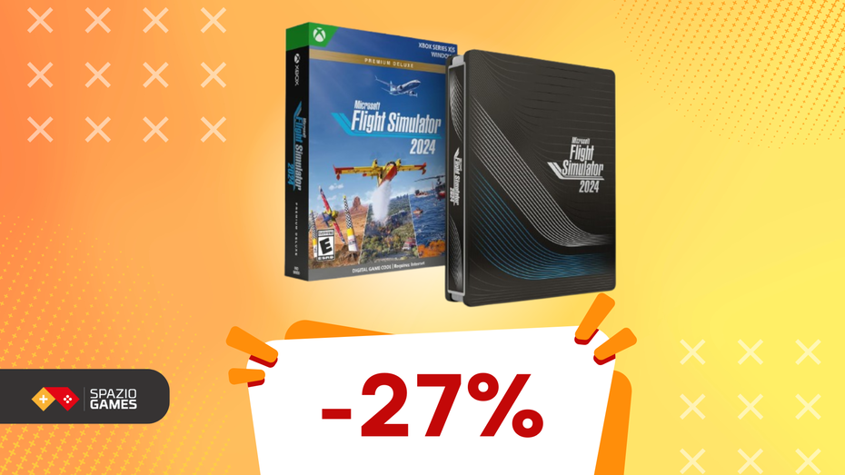 Immagine di Domina i cieli come mai prima d'ora: la Premium Deluxe Steelbook Edition di Flight Simulator 2024 è SCONTATISSIMA!