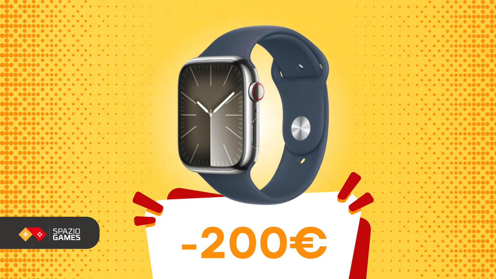 Il miglior smarwatch sul mercato al MINIMO STORICO: Apple Watch Series 9 è SCONTATO di 200€!