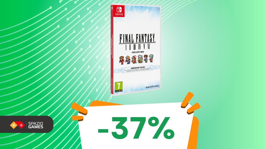 Immagine di Final Fantasy I-VI Collection Anniversary Edition: sei capolavori su Switch a PREZZO SCONTATO! - 37%