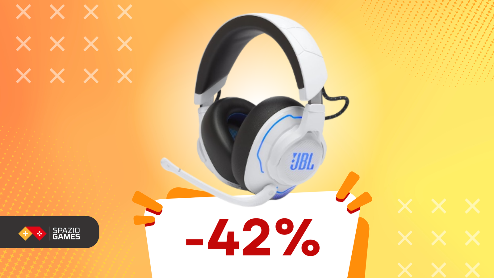 Massima immersione nel gaming: le cuffie JBL Quantum 910P oggi a 175€!