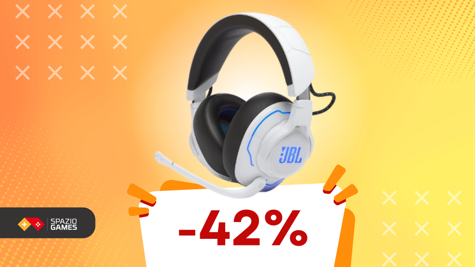 Immagine di Massima immersione nel gaming: le cuffie JBL Quantum 910P oggi a 175€!