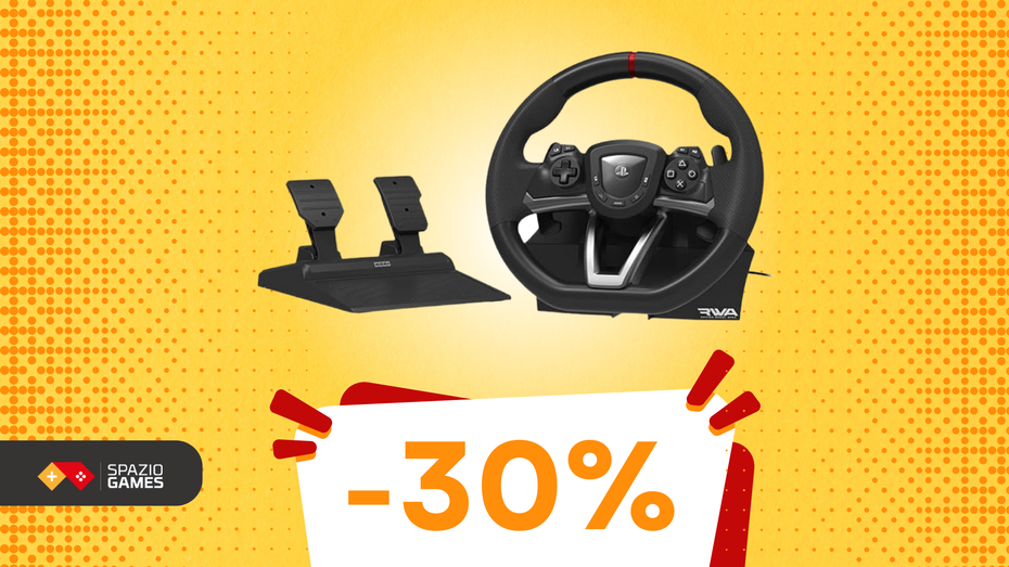 Immagine di Affronta ogni curva con precisione grazie a questo volante Hori, oggi IN OFFERTA! -30%