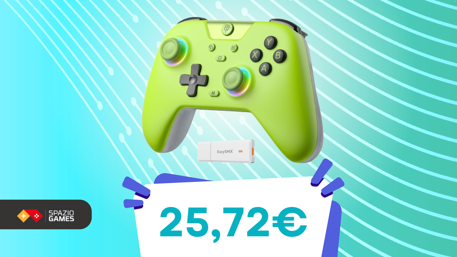 Un controller multipiattaforma dal design pazzesco: EasySMX X05 è IN OFFERTA!