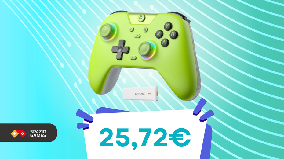 Immagine di Un controller multipiattaforma dal design pazzesco: EasySMX X05 è IN OFFERTA!