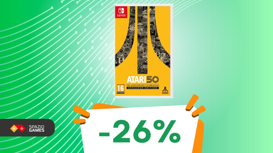 Immagine di Celebra 50 anni di videogiochi con questa collezione IMPERDIBILE su Nintendo Switch! -26%