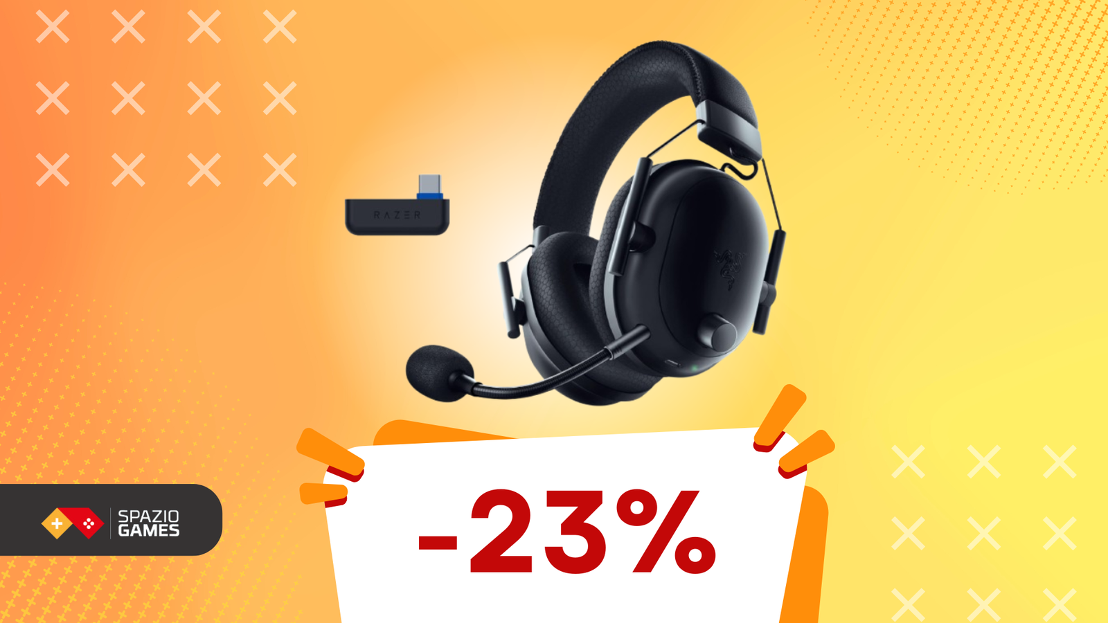 Audio cristallino su PS5? Le Razer Blackshark V2 Pro sono IN OFFERTA! (-23%)