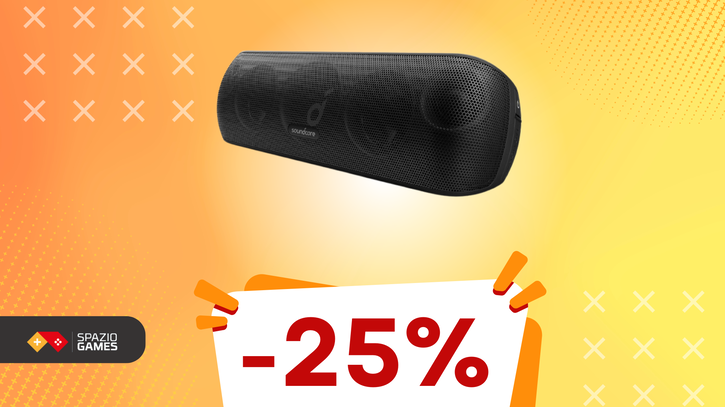 Immagine di Soundcore Motion+ in SCONTO: porta la festa ovunque con bassi potenti e design resistente! -25%