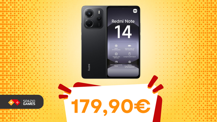 Immagine di Prestazioni TOP, design elegante: Redmi Note 14 COSTA SOLO 179€!