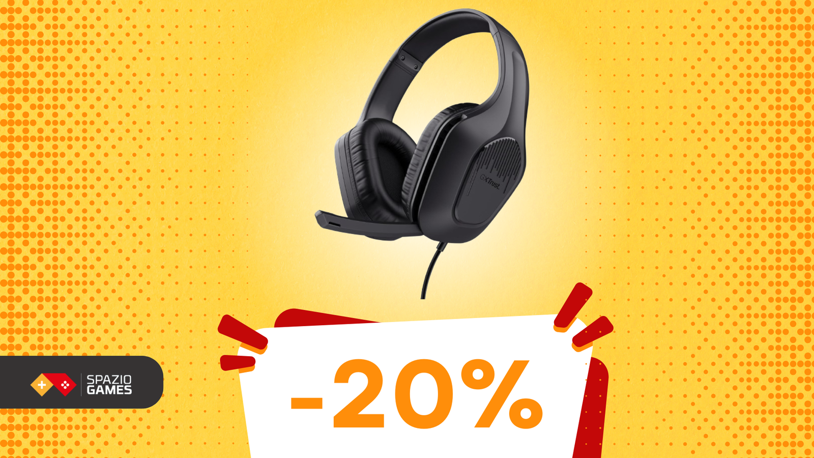 Trust Gaming GXT 415 Zirox: le cuffie leggere e potenti che stavi cercando, ora IN OFFERTA! -20%