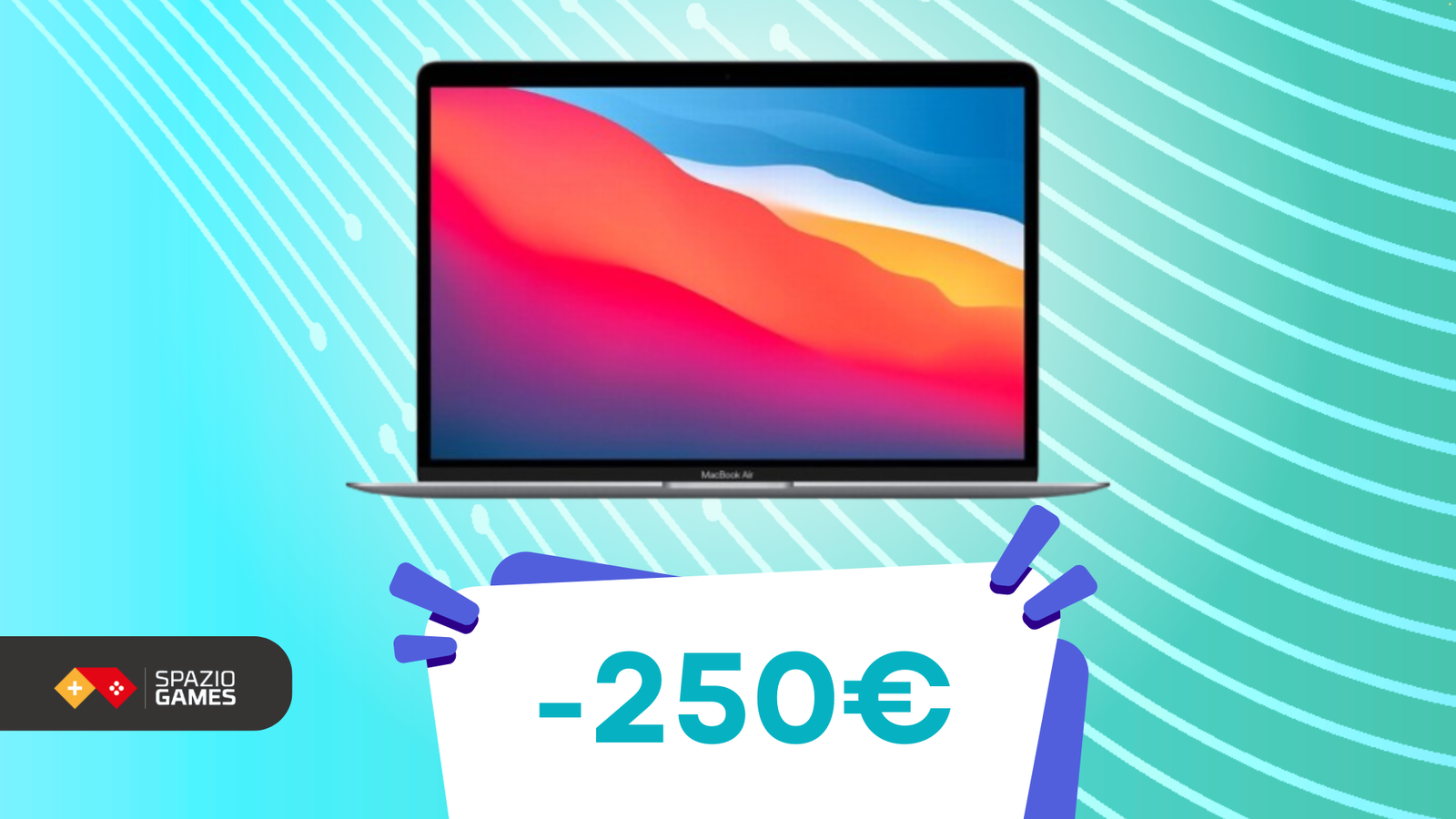 Tecnologia TOP, prezzo incredibile: MacBook Air 13'' con chip M1 è SCONTATO di 250€!