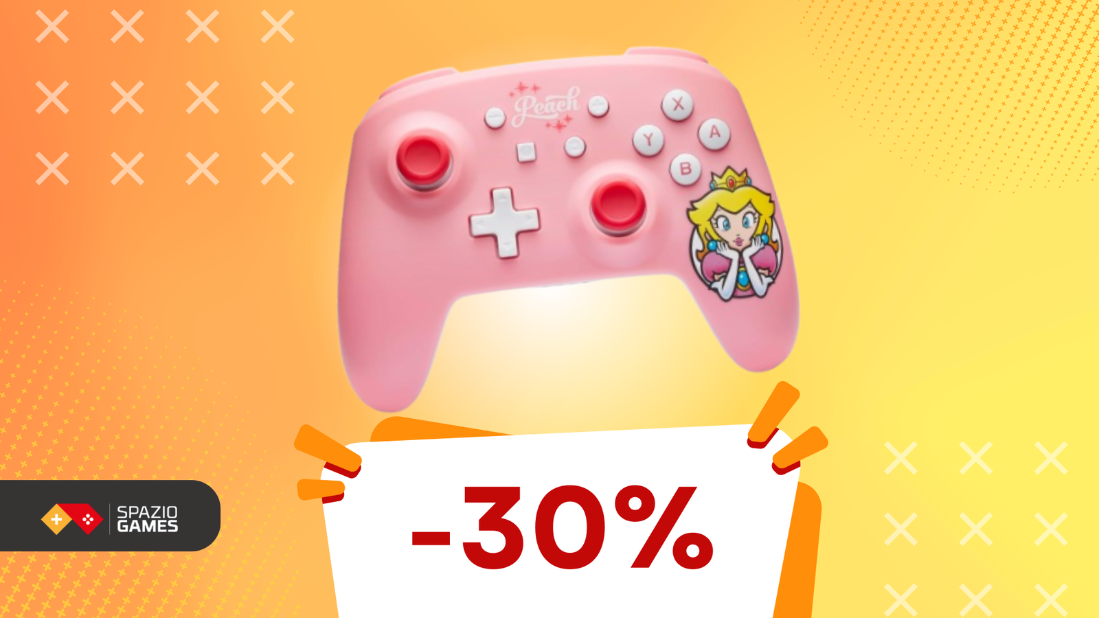 Questo controller di Peach è solo per i veri fan di Super Mario! (-30%)