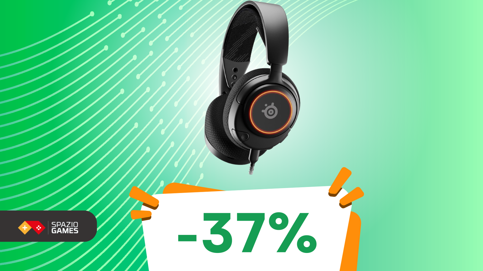 Migliora il tuo setup gaming con le SteelSeries Arctis Nova 3: comfort e prestazioni a un PREZZO IMBATTIBILE! -37%