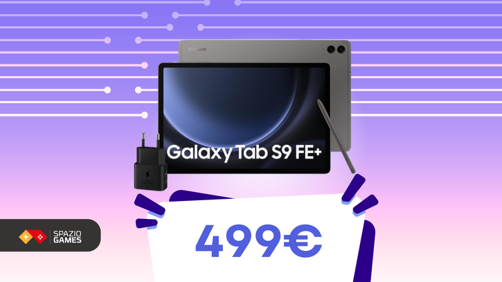 Immagine di Potenza e design TOP: il tablet Samsung Galaxy Tab S9 FE+ è SCONTATISSIMO!