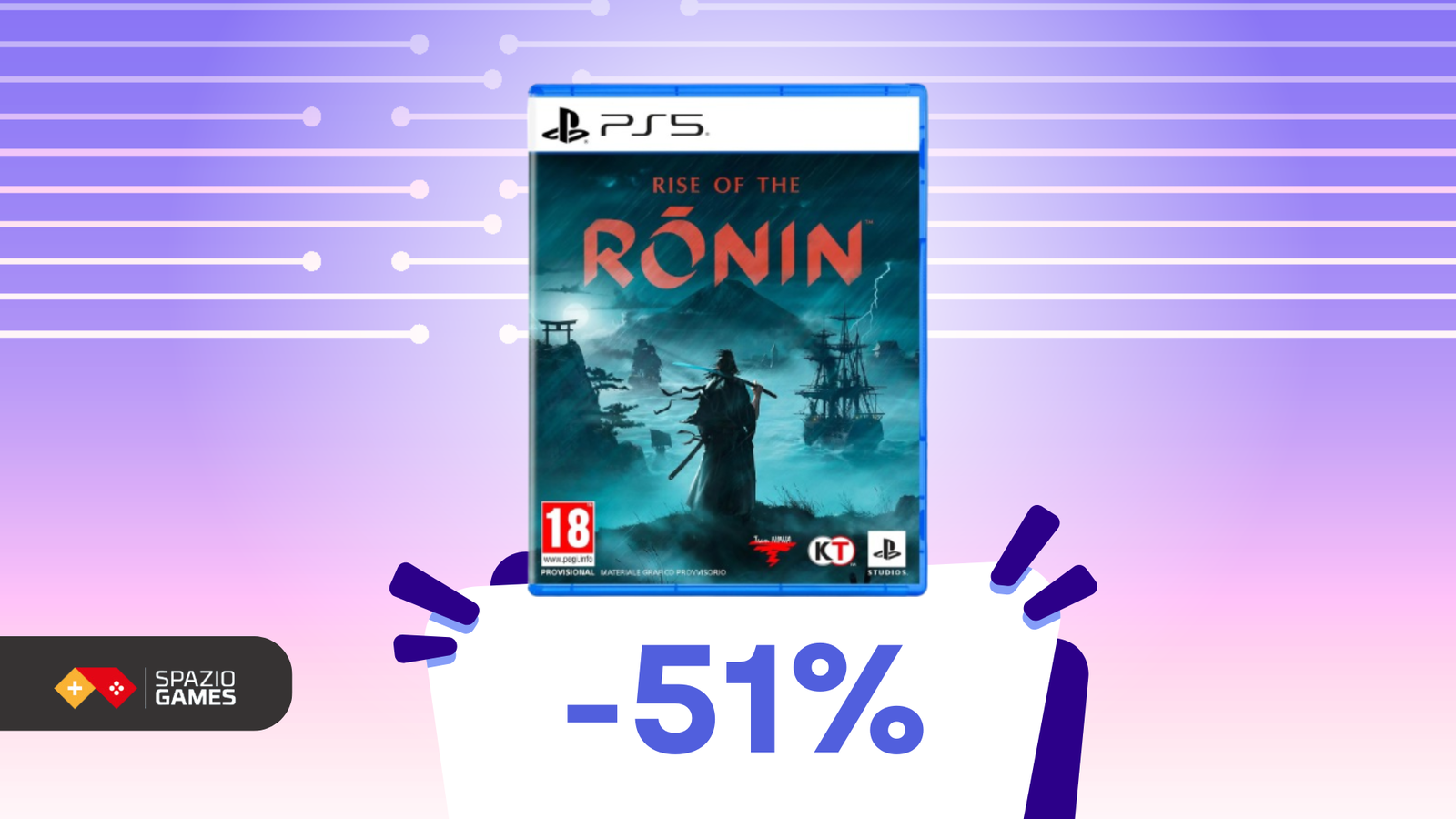 È il giorno giusto per recuperare Rise of the Ronin! (-51%)